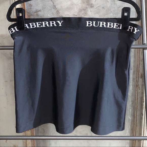 Burberry Black Mini Skirt